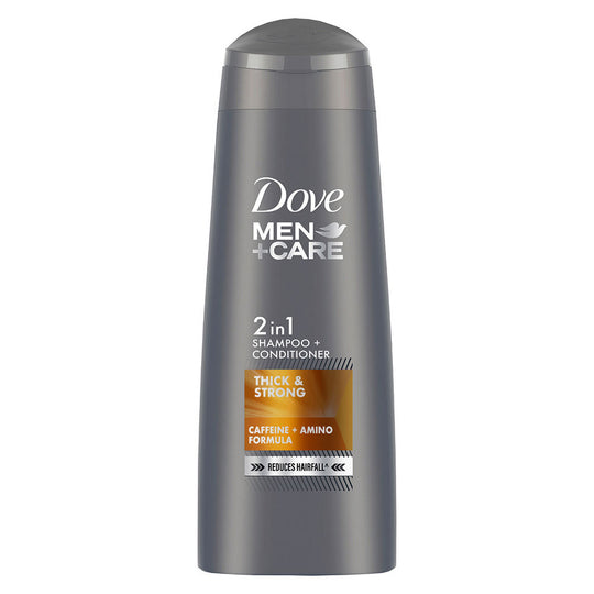 Dove Men +Care Thick & Strong 2 In 1 Shampoo + Conditioner, 180ml Buy at Indicrest