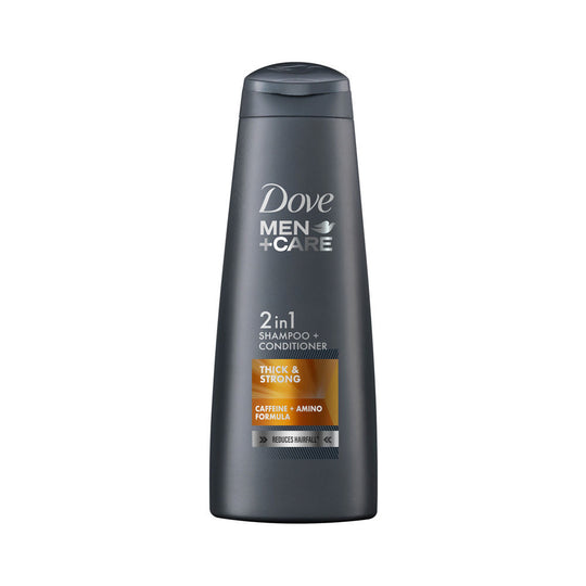 Dove Men +Care Thick & Strong 2 In 1 Shampoo + Conditioner, 340ml Buy at Indicrest