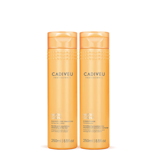 CADIVEU Nutri Glow Shampoo and Conditioner Combo Sulfate Free (2pcs) - Buy from Indicrest