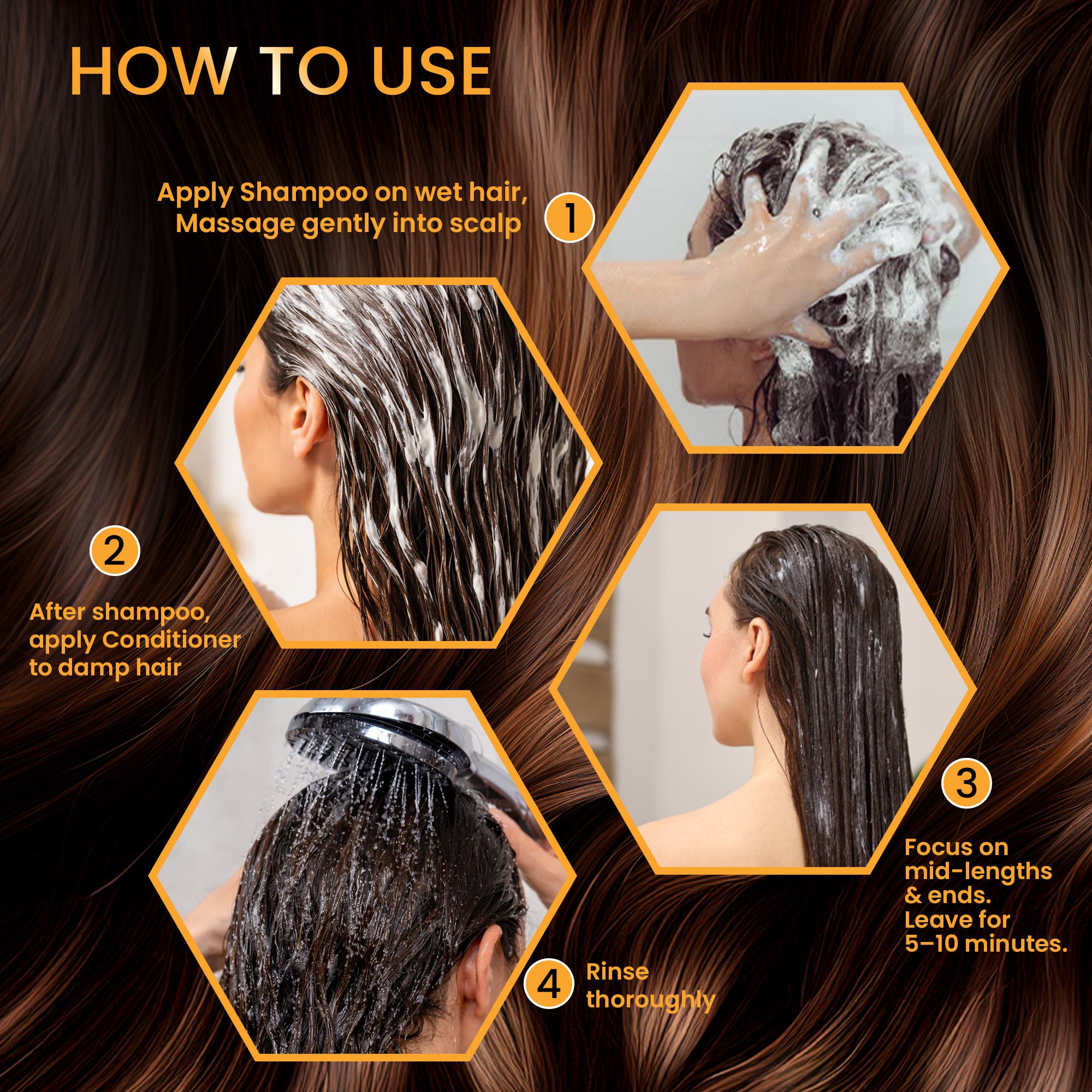 CADIVEU Nutri Glow Shampoo and Conditioner Combo Sulfate Free (2pcs) - Image 7 - Buy from Indicrest