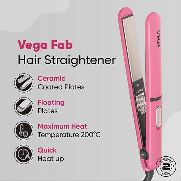 Vega Fab Hair Straightener - VHSH-15
