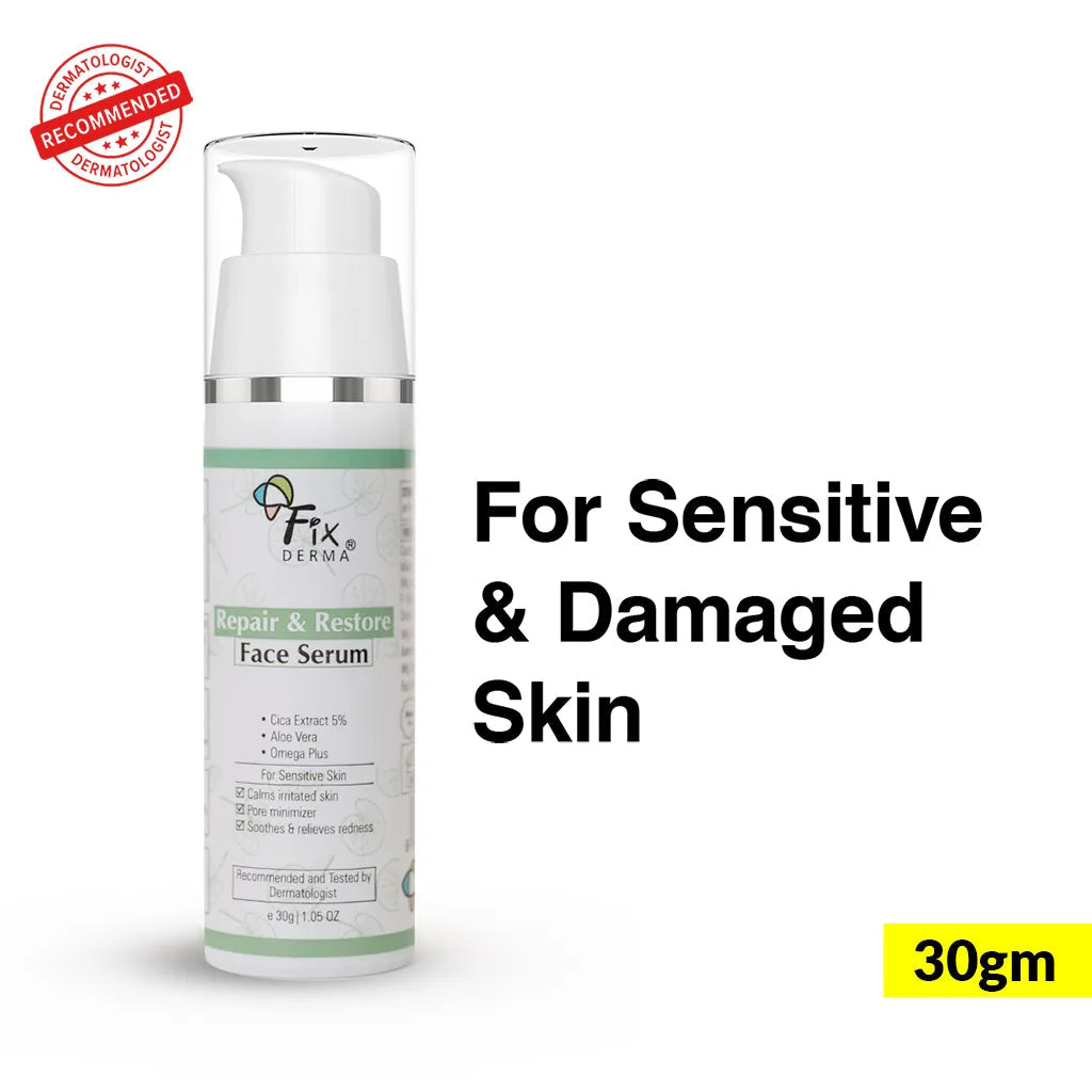 Fixderma Repair and Restore Face Serum | Soothing Serum to Repair Damaged Skin Barrier, 30g - Image 6 - Buy from Indicrest