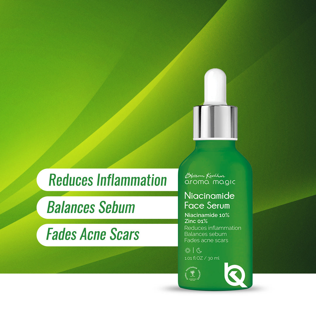 Aroma Magic Niacinamide Face Serum For Reduces Acne Scar & Dullness, 30ml - Image 4 - Buy from Indicrest