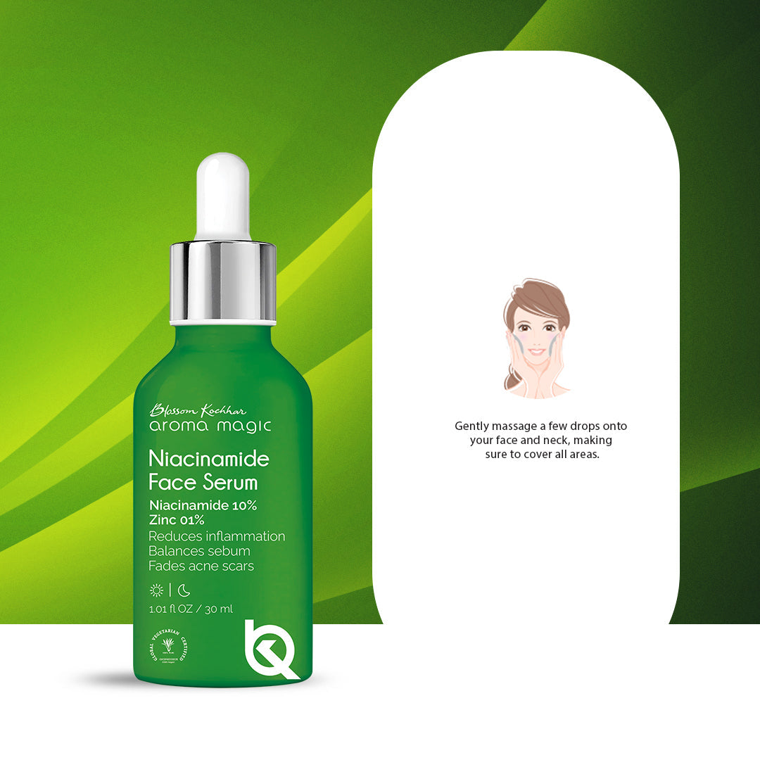 Aroma Magic Niacinamide Face Serum For Reduces Acne Scar & Dullness, 30ml - Image 6 - Buy from Indicrest