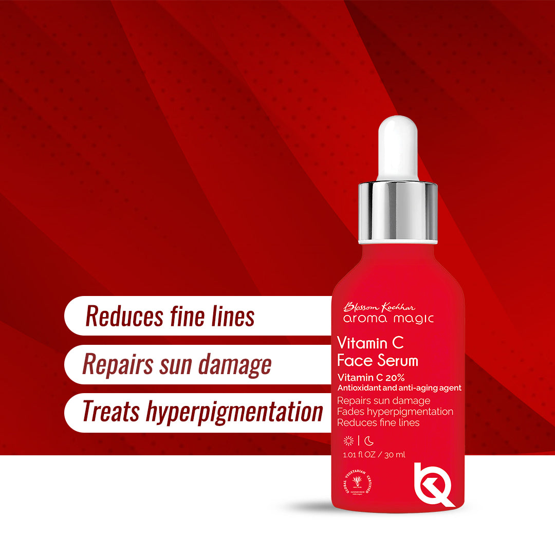Aroma Magic Vitamin C Face Serum Antioxidant and Anti-Ageing, 30ml - Image 2 - Buy from Indicrest