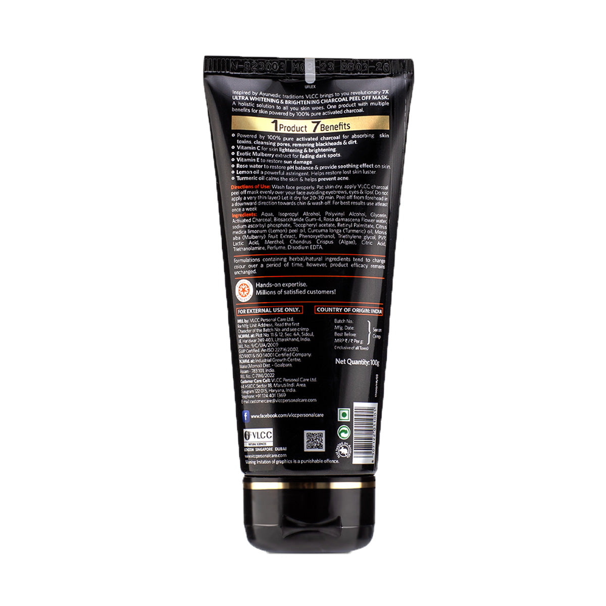 VLCC Honey Moisturiser and 7X Ultra Whitening and Brightening Charcoal Peel Off Mask Combo - Image 7 - Buy from Indicrest