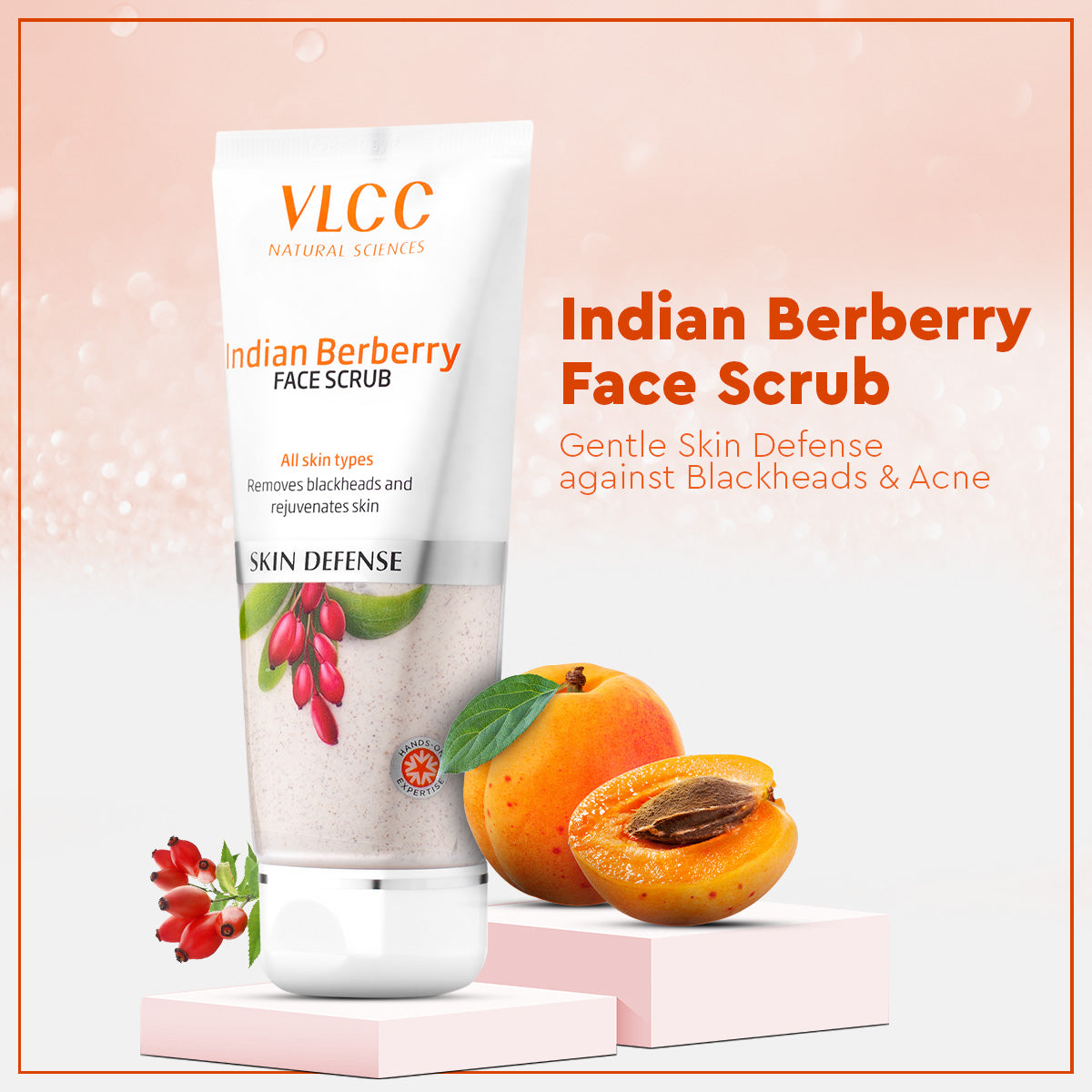 VLCC Charcoal Peel Off Mask 7X Ultra Whitening and Brightening and Indian Berberry Face Scrub - Image 5 - Buy from Indicrest