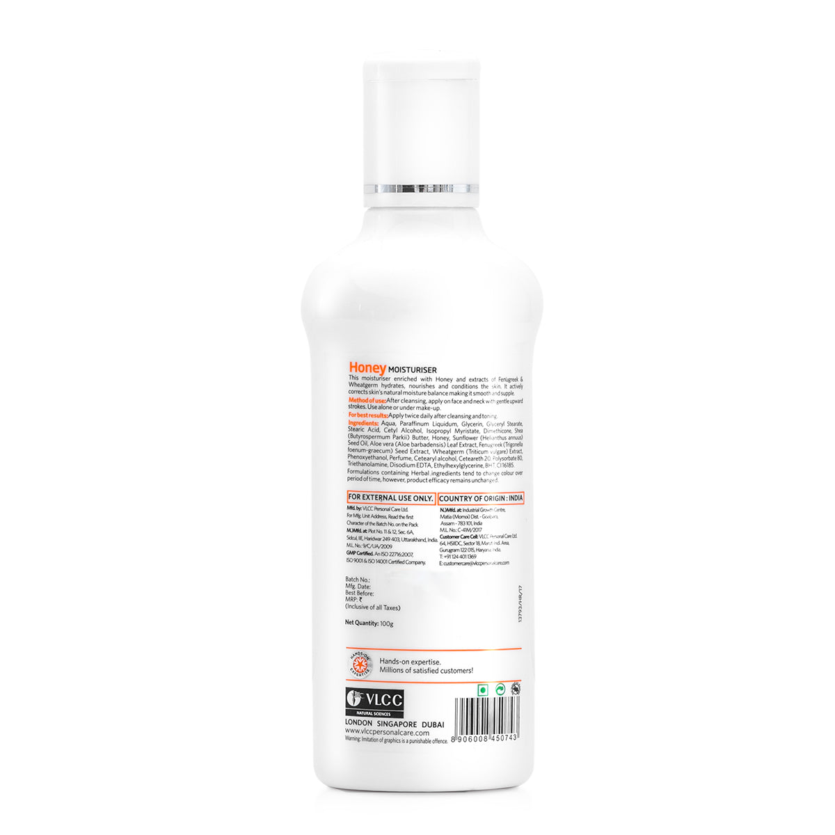VLCC Honey Moisturiser and Bright Glow Serum Facewash with Vitamin C Serum and Mulberry Combo - Image 6 - Buy from Indicrest