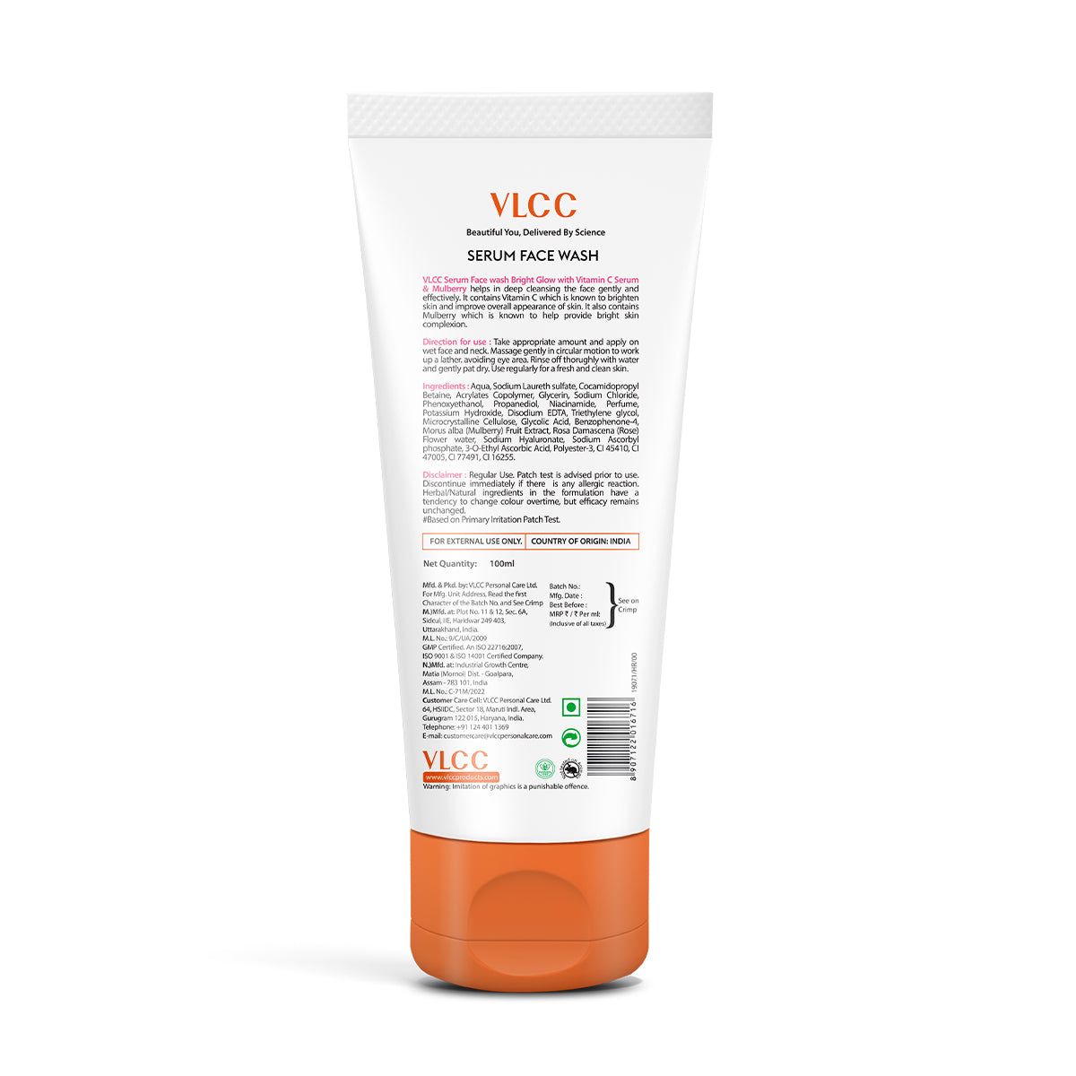 VLCC Honey Moisturiser and Bright Glow Serum Facewash with Vitamin C Serum and Mulberry Combo - Image 7 - Buy from Indicrest
