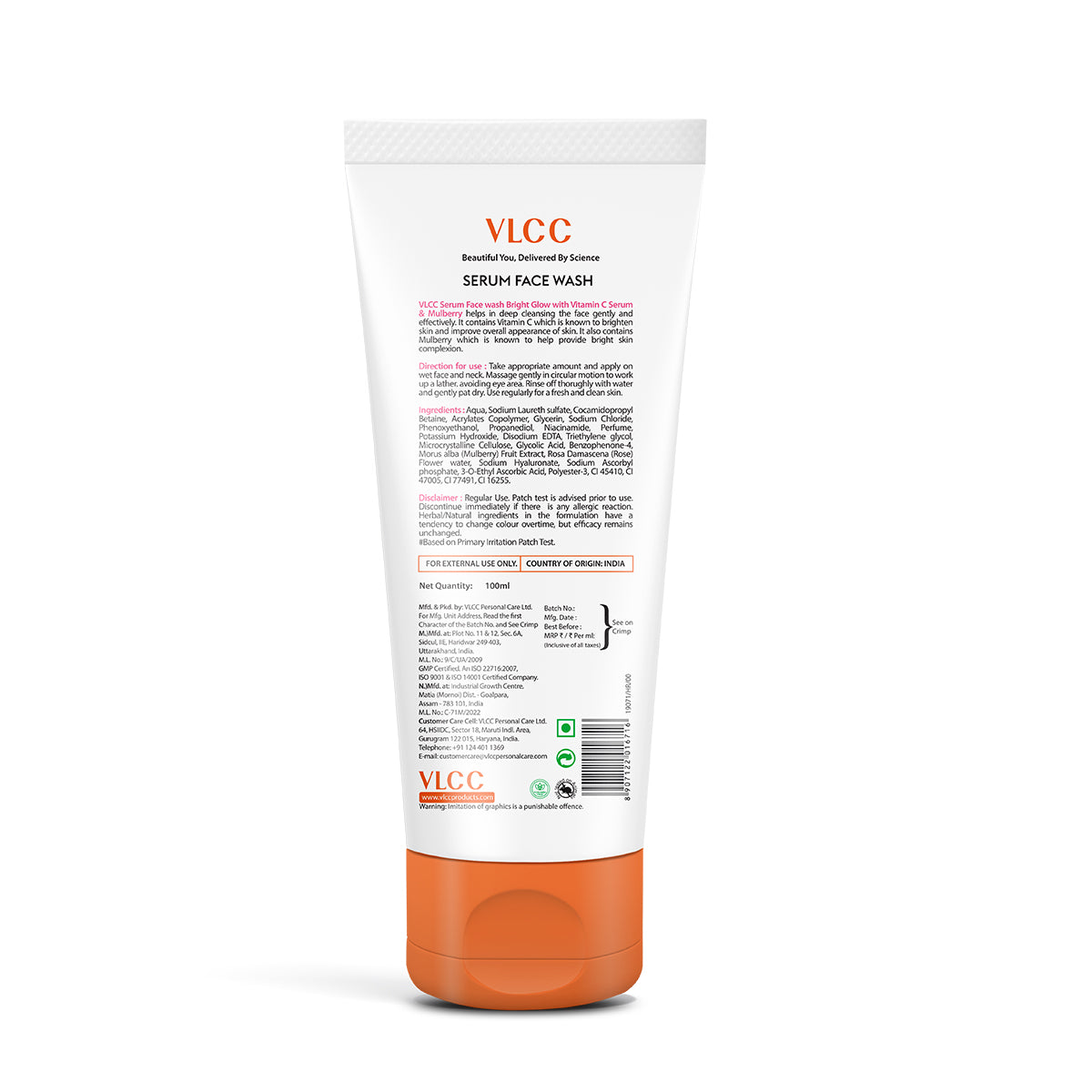 VLCC Vitamin C Day Cream SPF 30 and Bright Glow Serum Facewash with Vitamin C Serum and Mulberry Combo - Image 6 - Buy from Indicrest