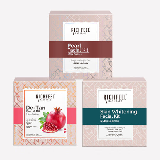 Richfeell Whitening Facial Kit Combo - Buy from Indicrest