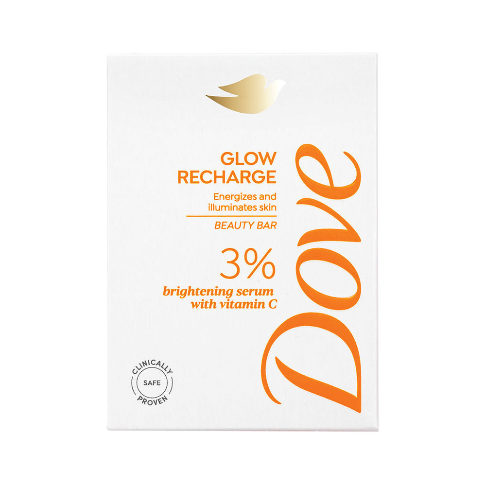 Dove Diva Glow Recharge 3% Brightening Serum With Vitamin C Bath Soap, 125g Buy at Indicrest Image 2