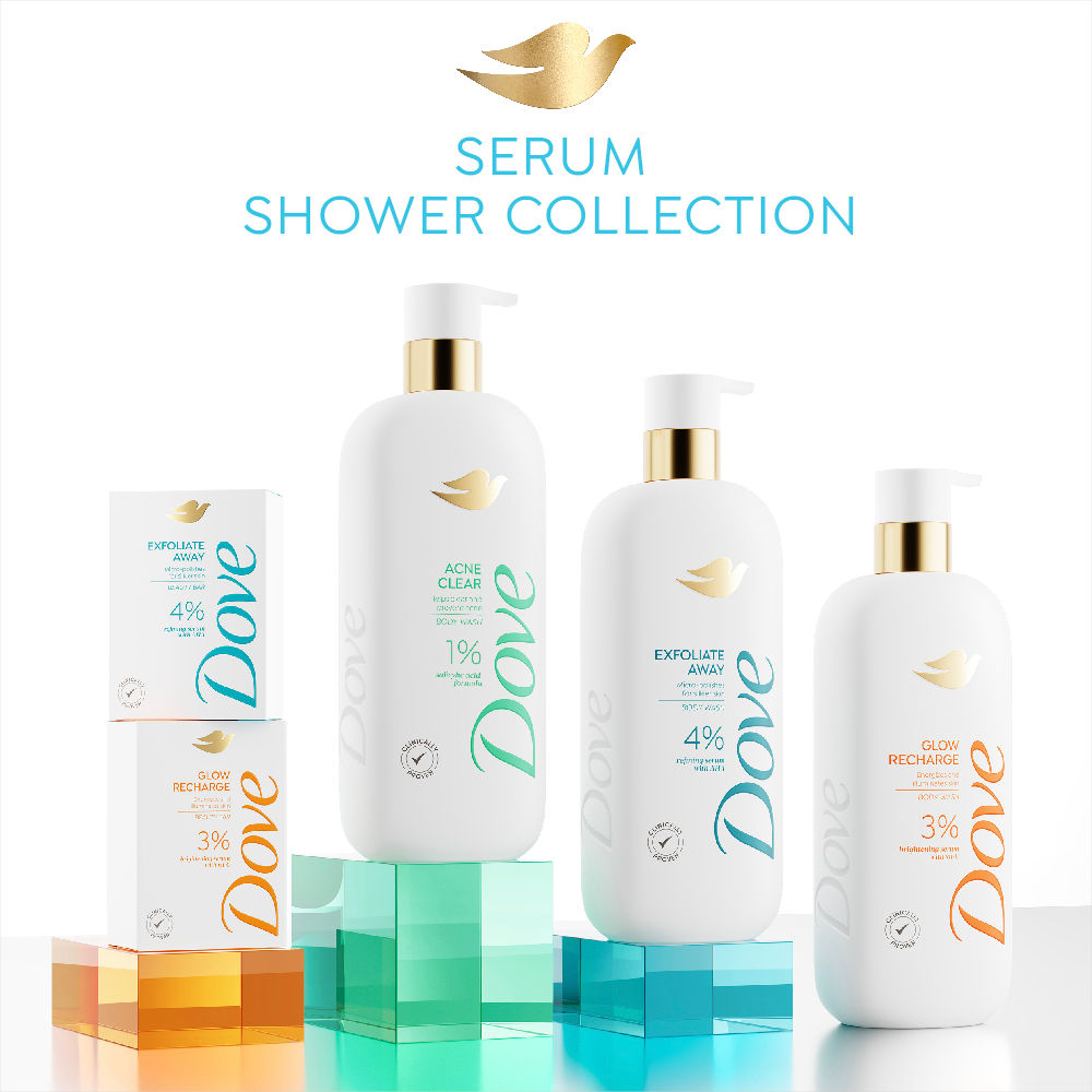 Dove Exfoliate Away Serum Beauty Bar with 4% Refining Serum + AHA, 125g Buy at Indicrest Image 9