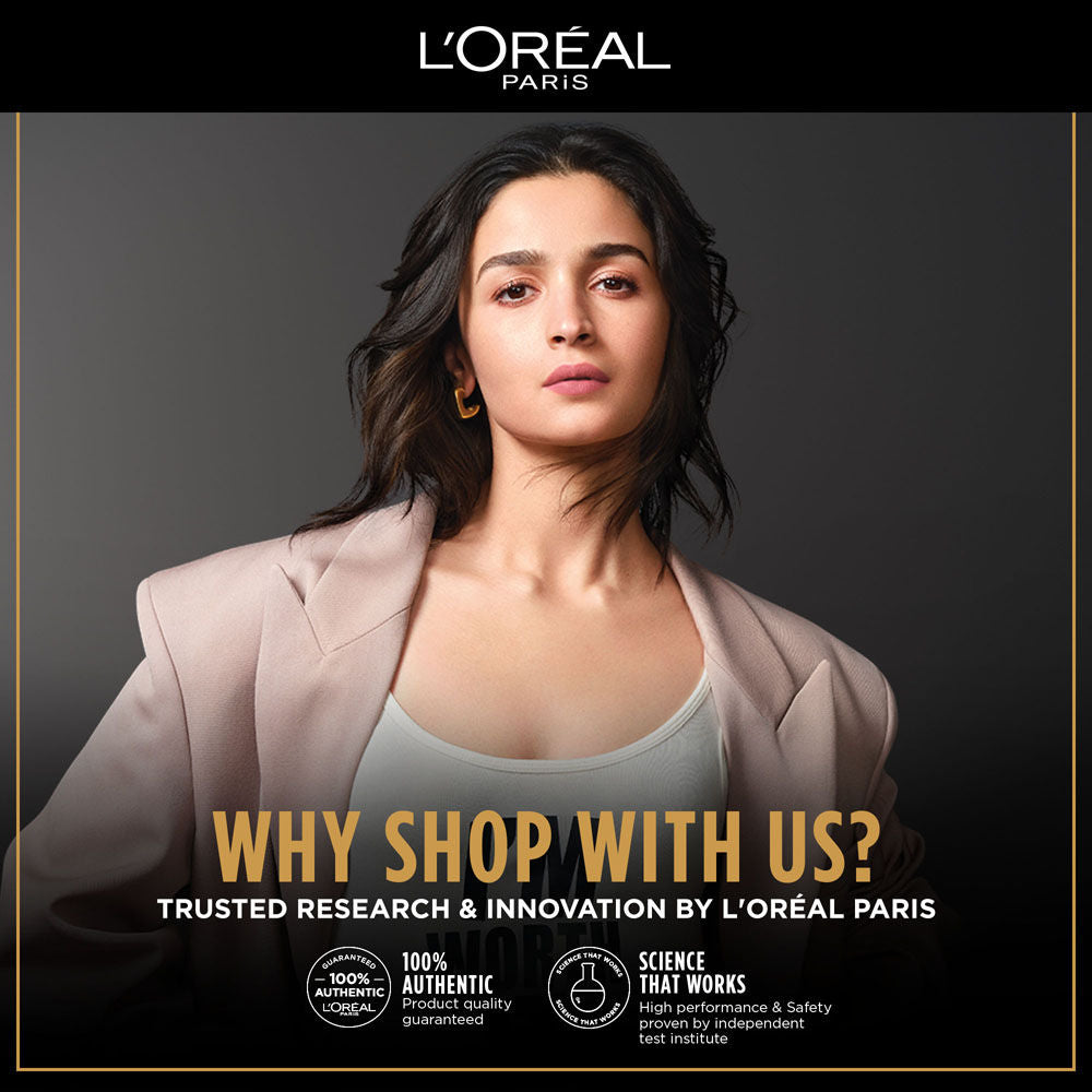 L'Oreal Paris Hyaluron Moisture Anti-Frizz Conditioner With Hyaluronic Acid For 72Hr Dehydrated Hair, 175ml Buy at Indicrest Image 11