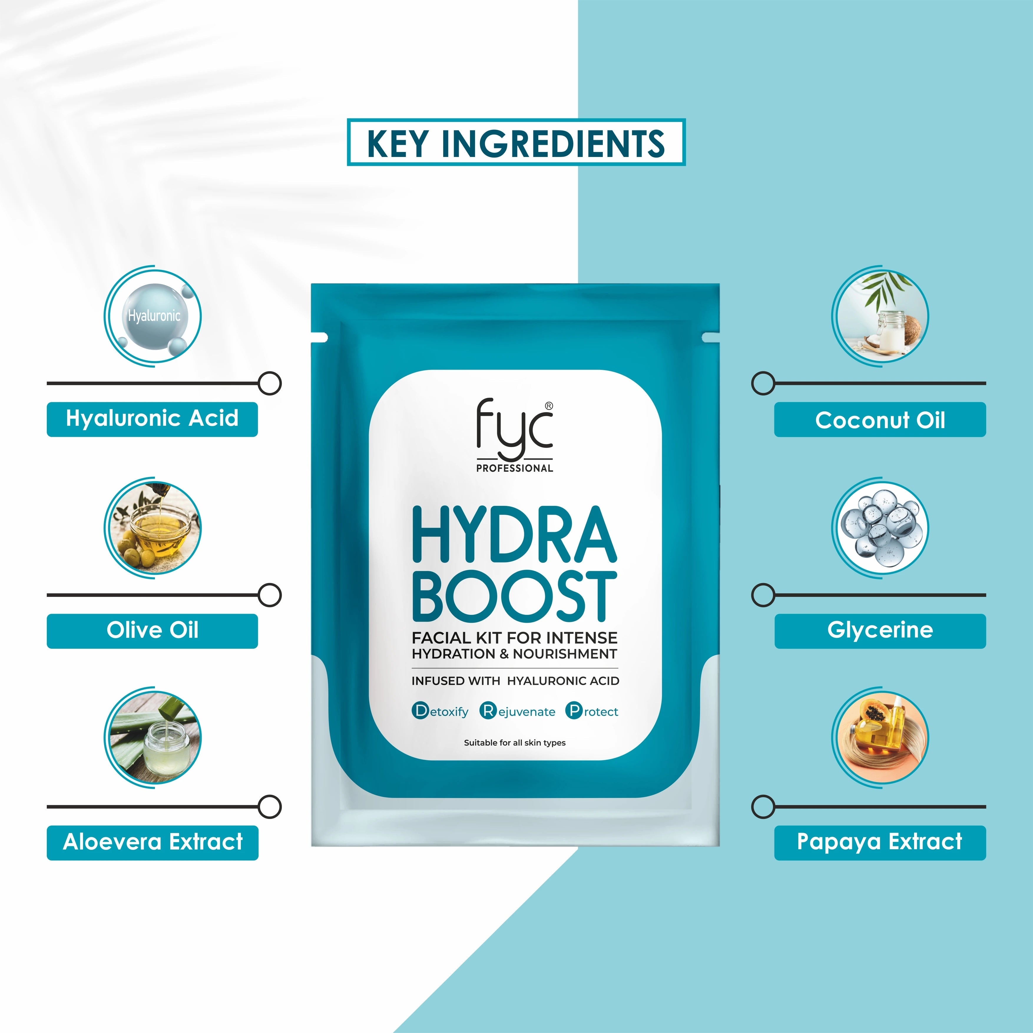 fyc-professional-hydraboost-facial-kit-5-pouch - Image 3 - Buy from Indicrest