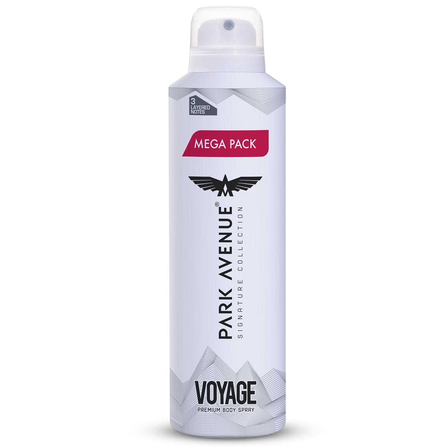 Park Avenue Mega Pack Signature Voyage Premium Body Spray, 220ml