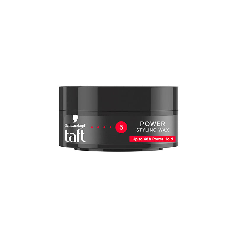Schwarzkopf TAFT Power Hair Wax For Luminous Shine And Glossy Hair, Hold 5 Lasts 48 Hours, 75ml Buy at Indicrest Image 7