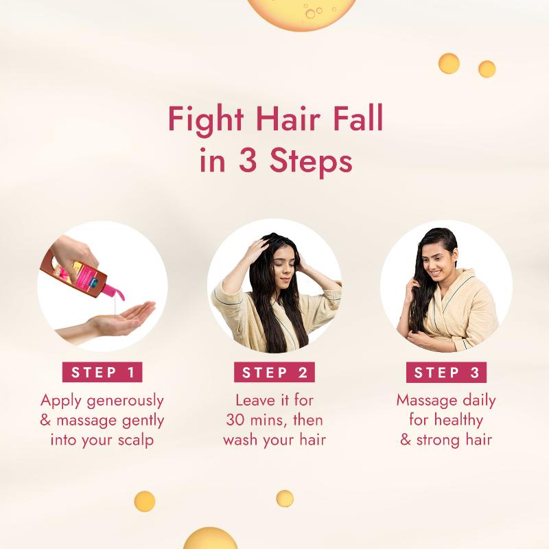 Parachute Advansed Bhringraj & Hibiscus Enriched Coconut Oil For Up To 10X Less Hair Fall, 300ml Buy at Indicrest Image 5