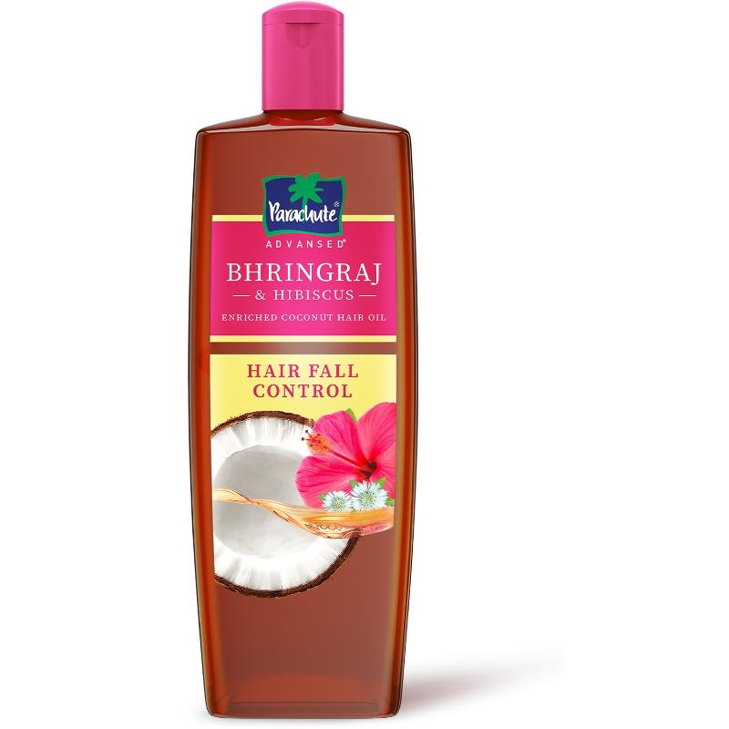 Parachute Advansed Bhringraj & Hibiscus Enriched Coconut Oil For Up To 10X Less Hair Fall, 300ml Buy at Indicrest Image 8