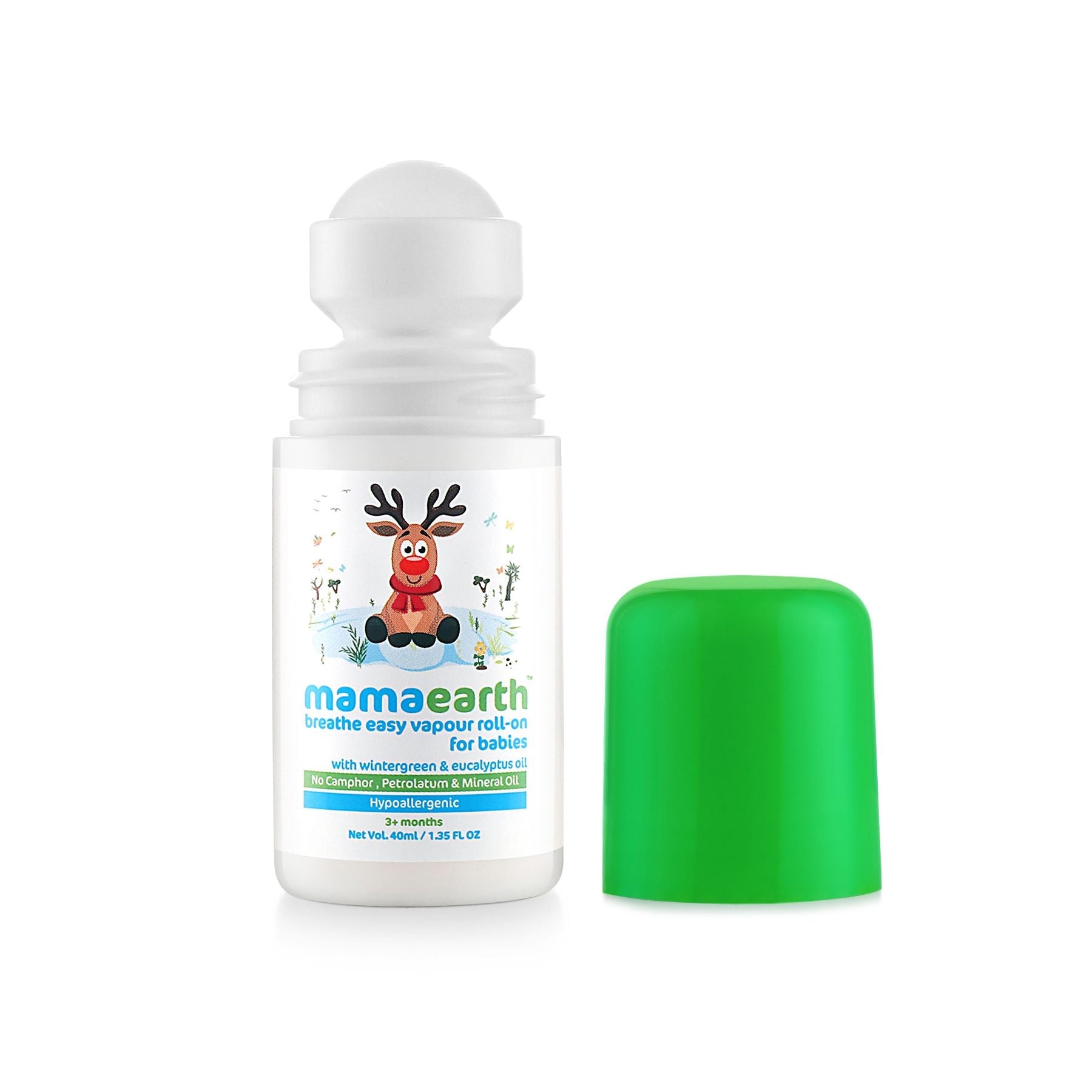 Mamaearth Breathe Easy Vapour Roll-on, 40ml - Image 4 - Buy from Indicrest
