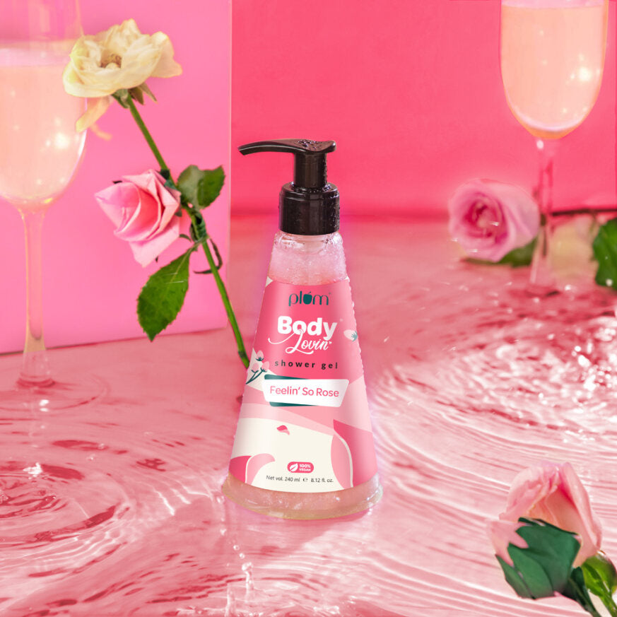 Plum Feelin' So Rose Shower Gel by Plum BodyLovin' 240ml