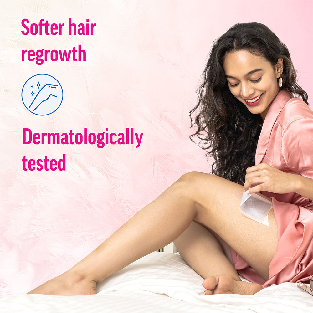 Veet Professional Waxing Strips Kit For Sensitive Skin Buy at Indicrest Image 7