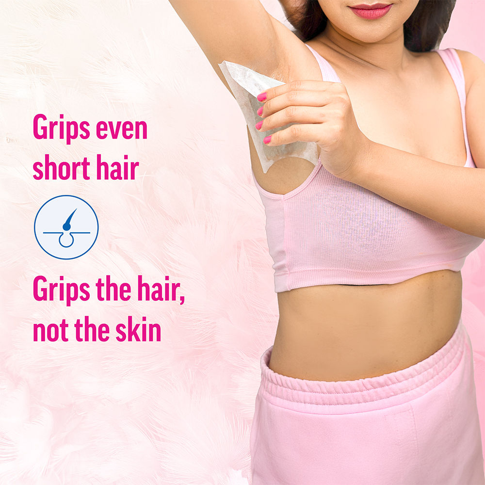 Veet Professional Waxing Strips Kit For Dry Skin, 8 pieces Buy at Indicrest Image 8