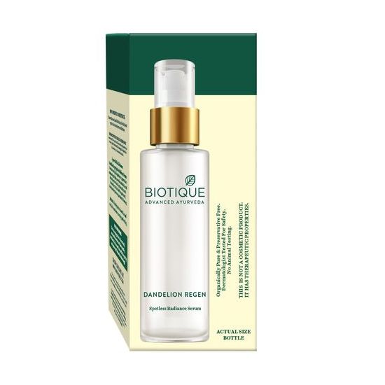 Biotique Dandelion Regen -Spotless Radiance Serum, 30ml - Image 2 - Buy from Indicrest