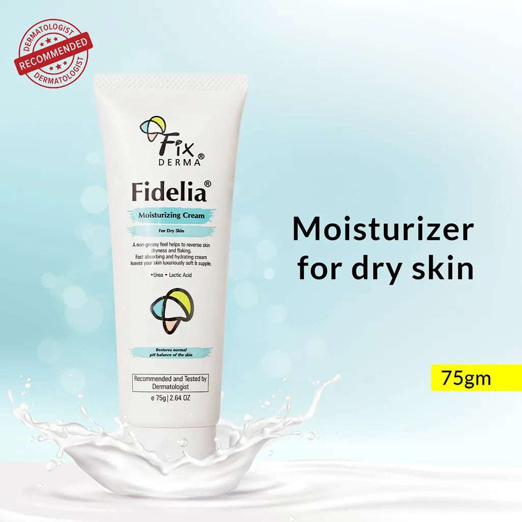 Fixderma Fidelia Moisturizing Cream | A non-greasy and Hydrating Cream for Dry Skin, 75g - Image 6 - Buy from Indicrest