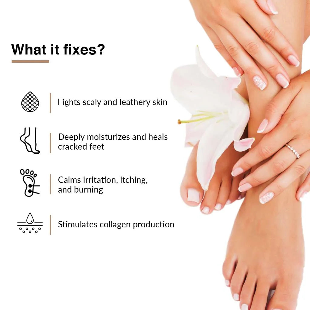 Fixderma Fidelia Foot Cream | Heals & Nourishes Even the Driest, Most Neglected Feet, 75g - Image 2 - Buy from Indicrest