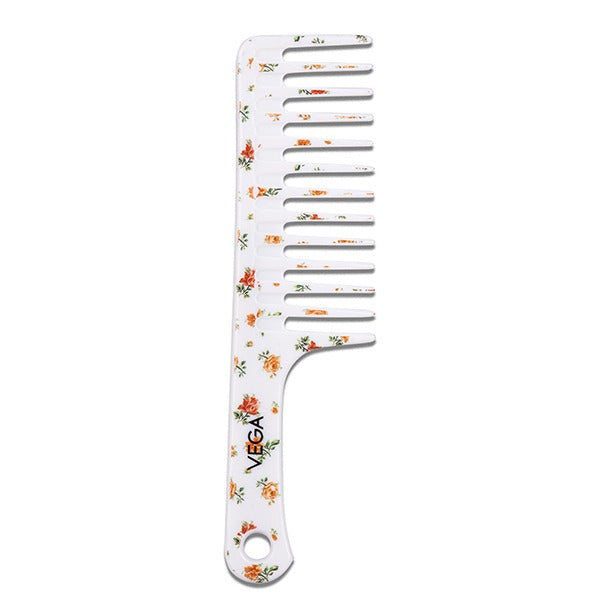 Vega Floral Shampoo comb (Large) - DC-1268H