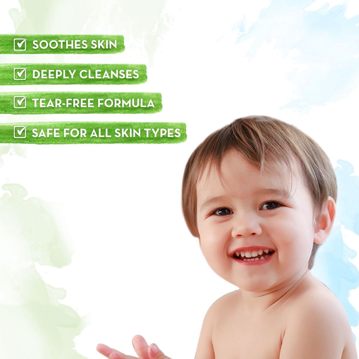 Mamaearth Foaming Face Wash For Kids With Aloe Vera & Coconut For Gentle Cleansing, 150ml - Image 2 - Buy from Indicrest