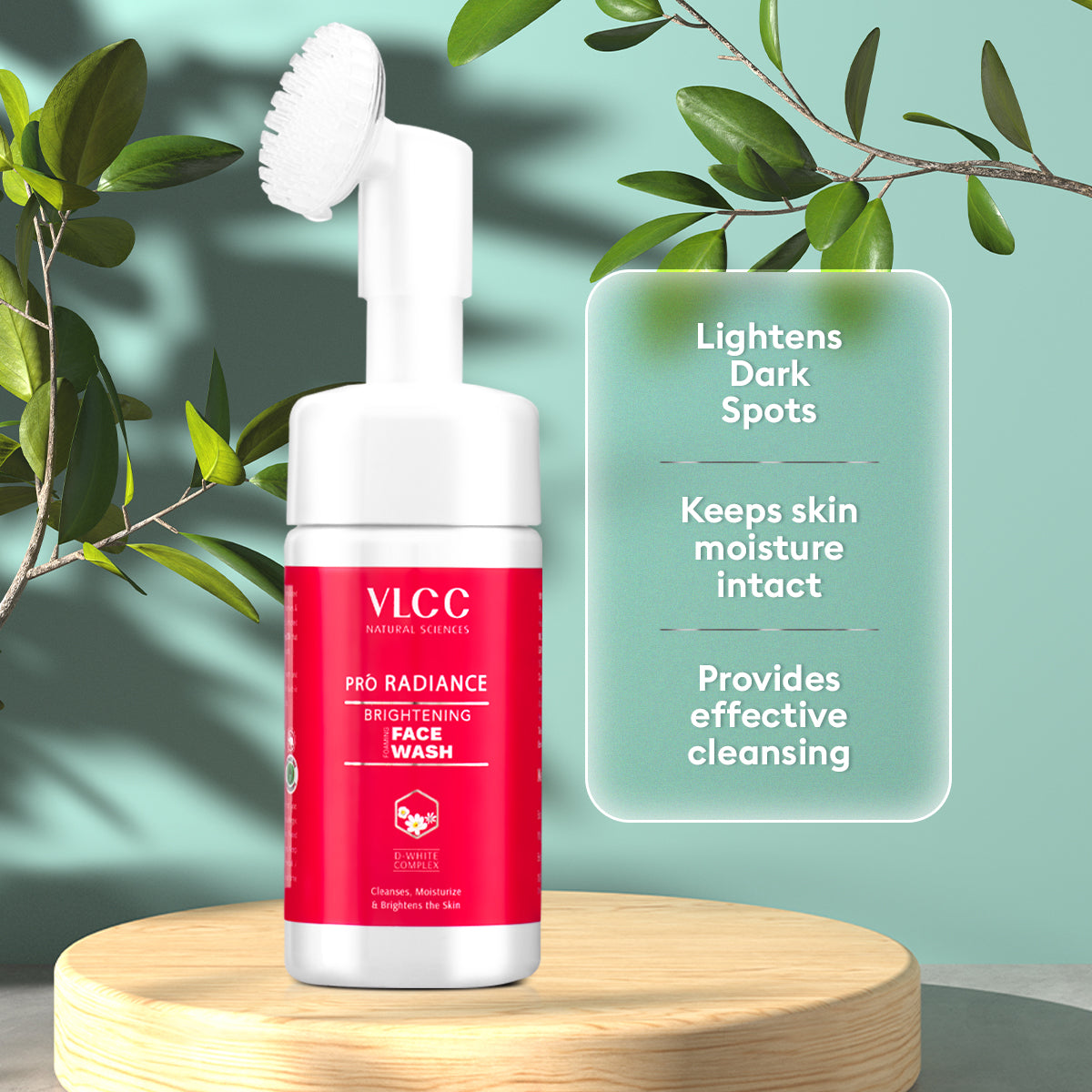 VLCC Pro Radiance Skin Brightening Foaming Face wash - 100 ml - Image 4 - Buy from Indicrest