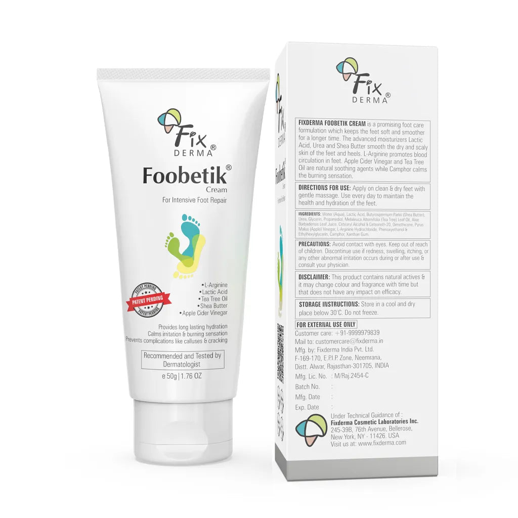 Fixderma Foobetik Foot Cream 50g Pack of 2 - Image 5 - Buy from Indicrest