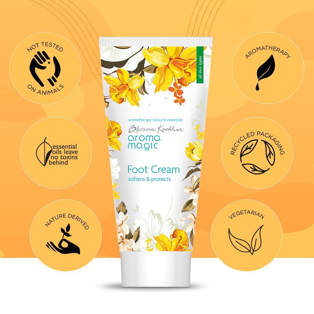 Aroma Magic Foot Cream - Intense Hydration & Crack Repair, 50g - Image 4 - Buy from Indicrest