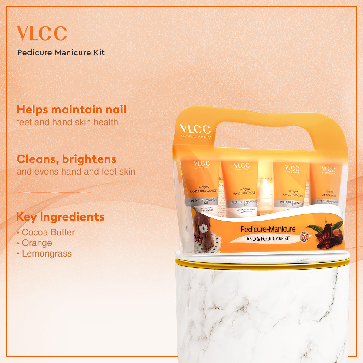 VLCC Bridal Glow Facial and Pedicure Manicure Kit - Image 2 - Buy from Indicrest