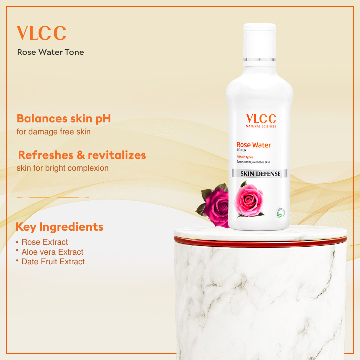 VLCC Pedicure Manicure Kit and Rose Water Toner Combo - Image 3 - Buy from Indicrest