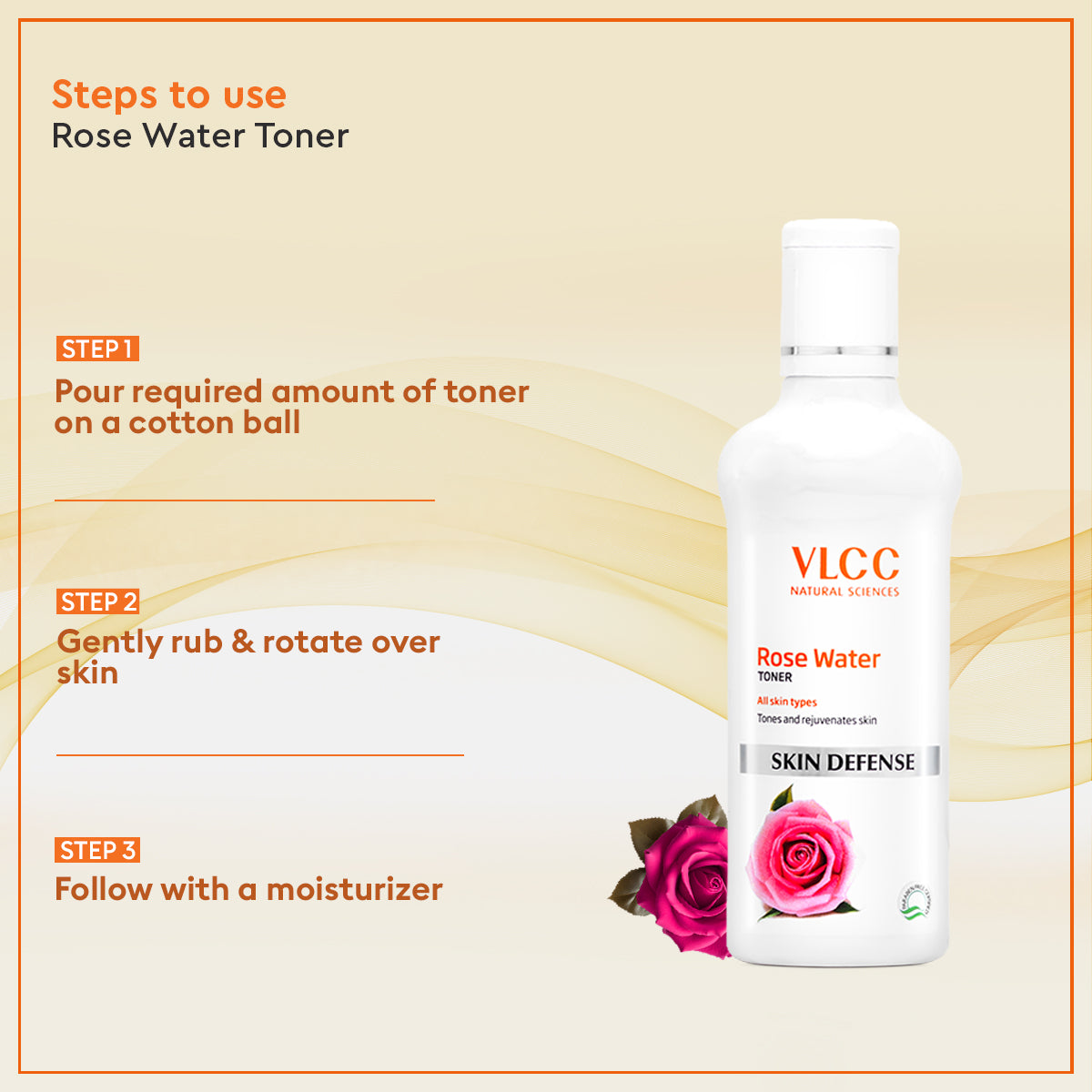 VLCC Pedicure Manicure Kit and Rose Water Toner Combo - Image 5 - Buy from Indicrest