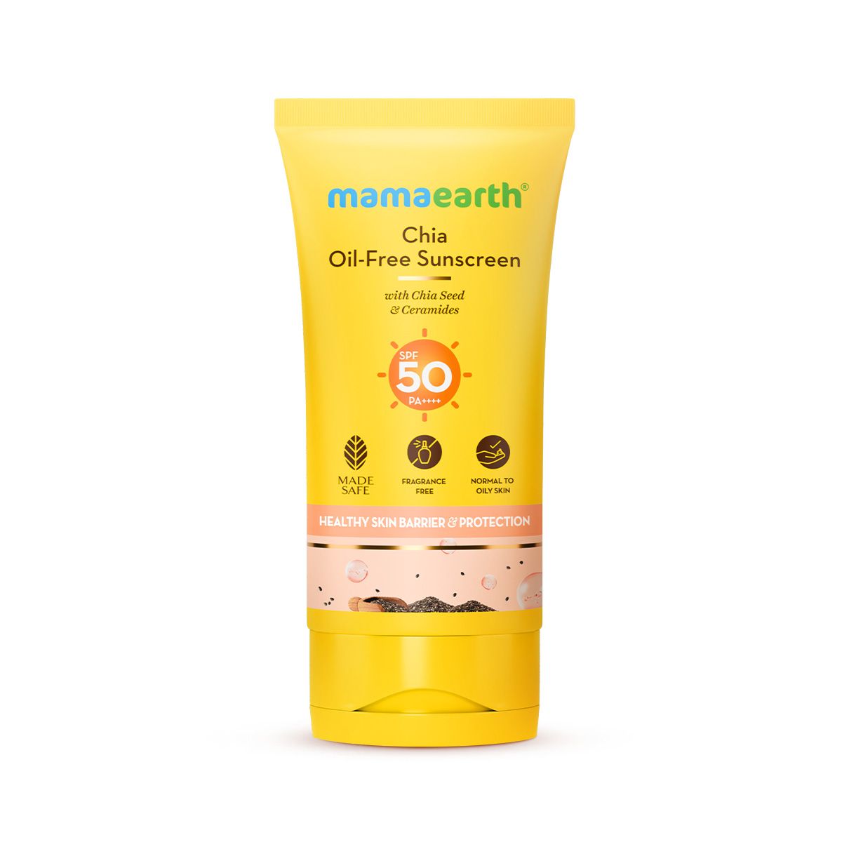 Mamaearth Chia Oil-Free Sunscreen SPF 50 PA++++ In-Vivo Tested (ISO 24444:2019 Certified, CTRI/2025/05/086630), 50g - Image 11 - Buy from Indicrest