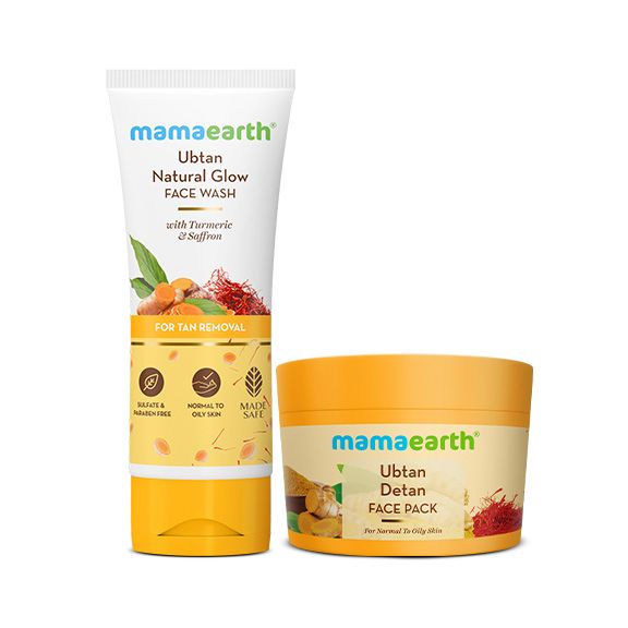 Mamaearth Ubtan Natural Glow Reviving Duo - Buy from Indicrest