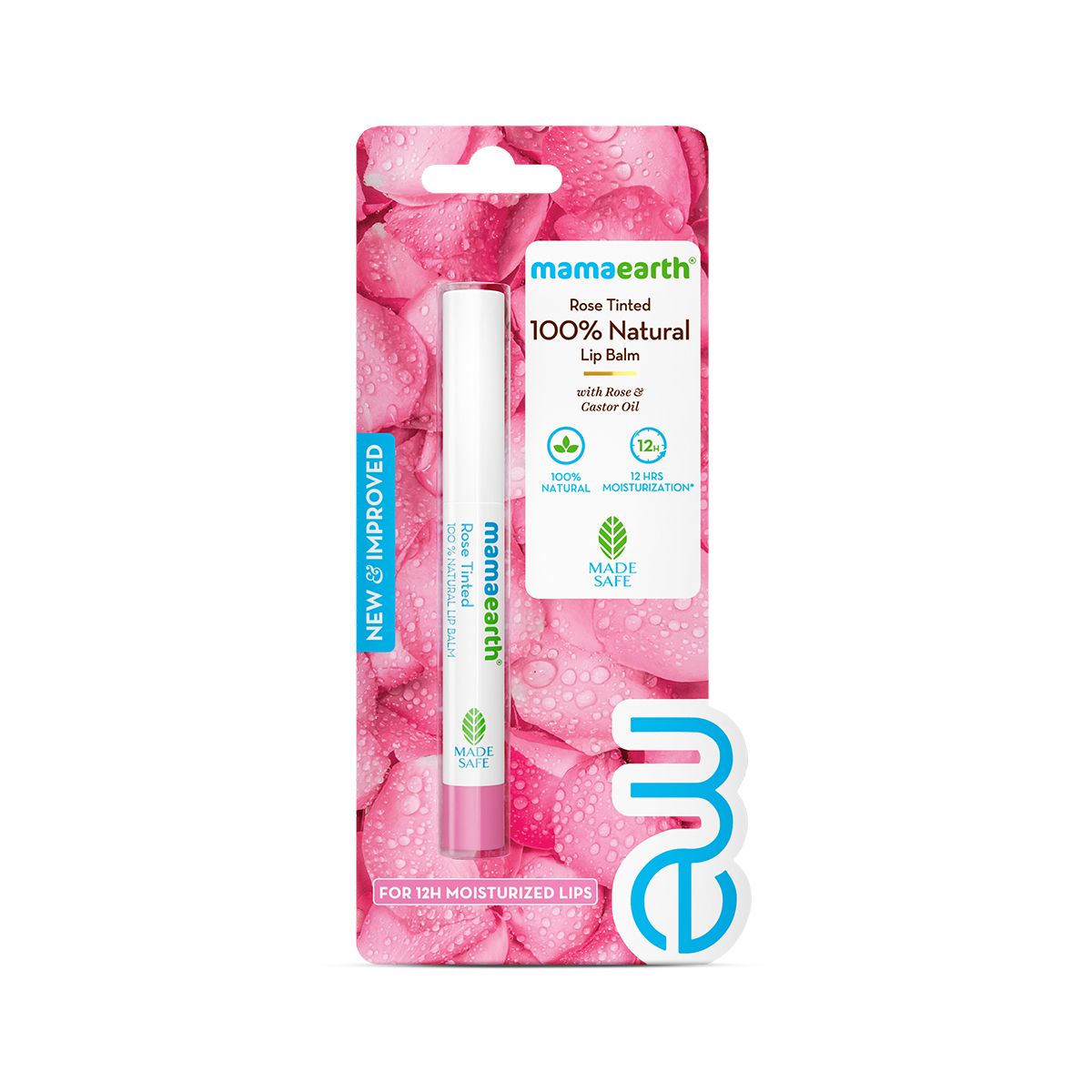 Mamaearth Rose Tinted 100% Natural Lip Balm with Rose Oil and Castor Oil for 12 hrs Moisturized Lips, 2g - Image 10 - Buy from Indicrest