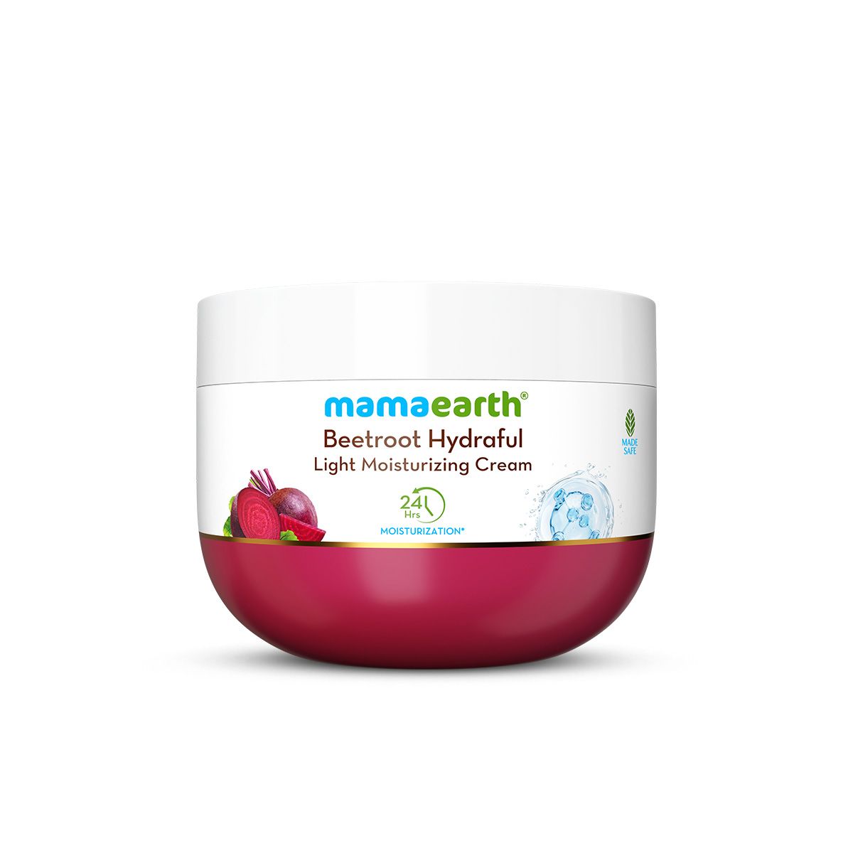 Mamaearth Beetroot Hydraful Moisturizer with Beetroot & Hyaluronic Acid for Natural Pink Glow, 200g - Image 8 - Buy from Indicrest