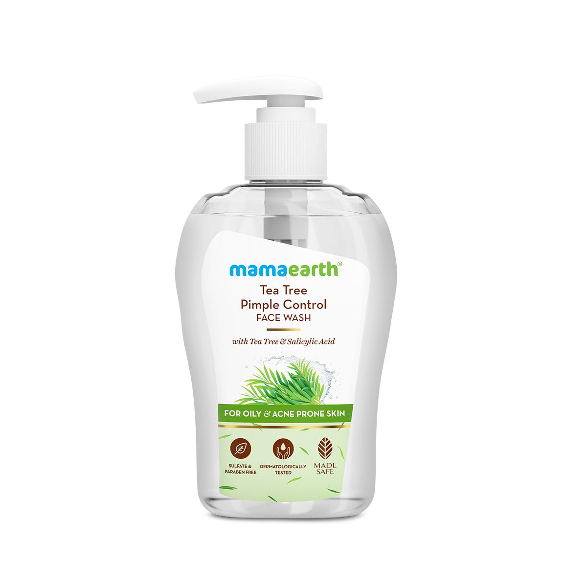 Mamaearth Tea Tree Pimple Control Face Wash with Tea Tree & Salicylic for Oily & Acne-Prone Skin, 250ml - Image 9 - Buy from Indicrest