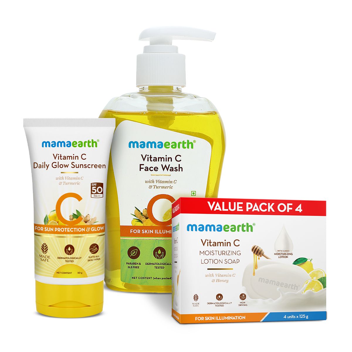 Mamaearth Vitamin C Radiance Kit - Buy from Indicrest