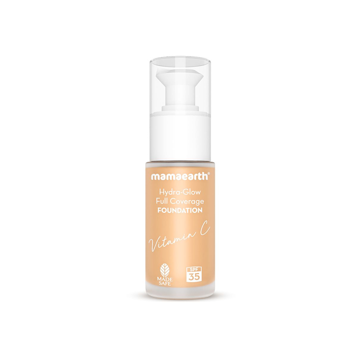 Mamaearth Hydra-Glow Full Coverage Foundation With Vitamin C & Turmeric, 30ml | Crme Glow - Image 9 - Buy from Indicrest