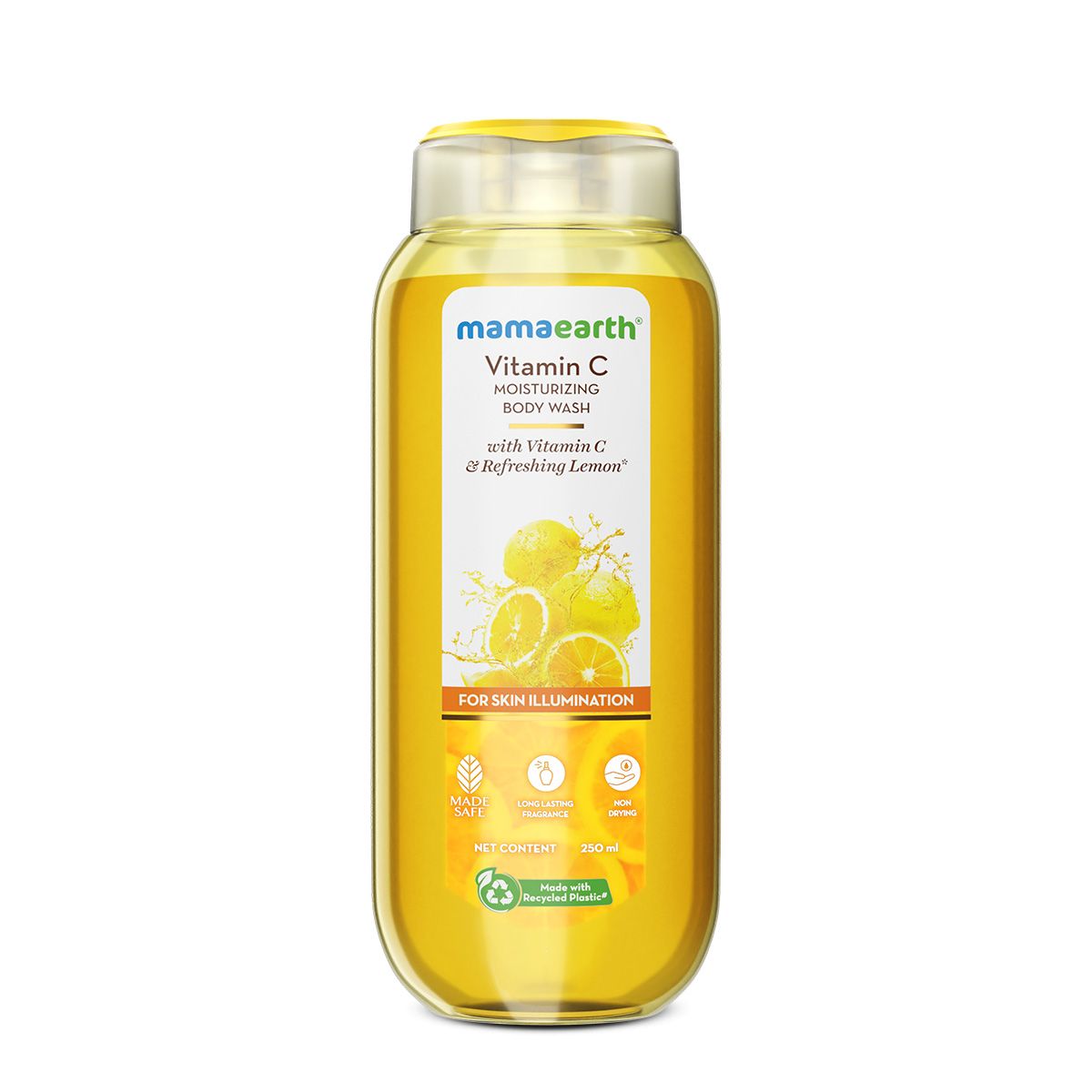 Mamaearth Vitamin C Moisturizing Body Wash with Vitamin C & Refreshing Lemon for Skin Illumination, 250ml - Image 5 - Buy from Indicrest