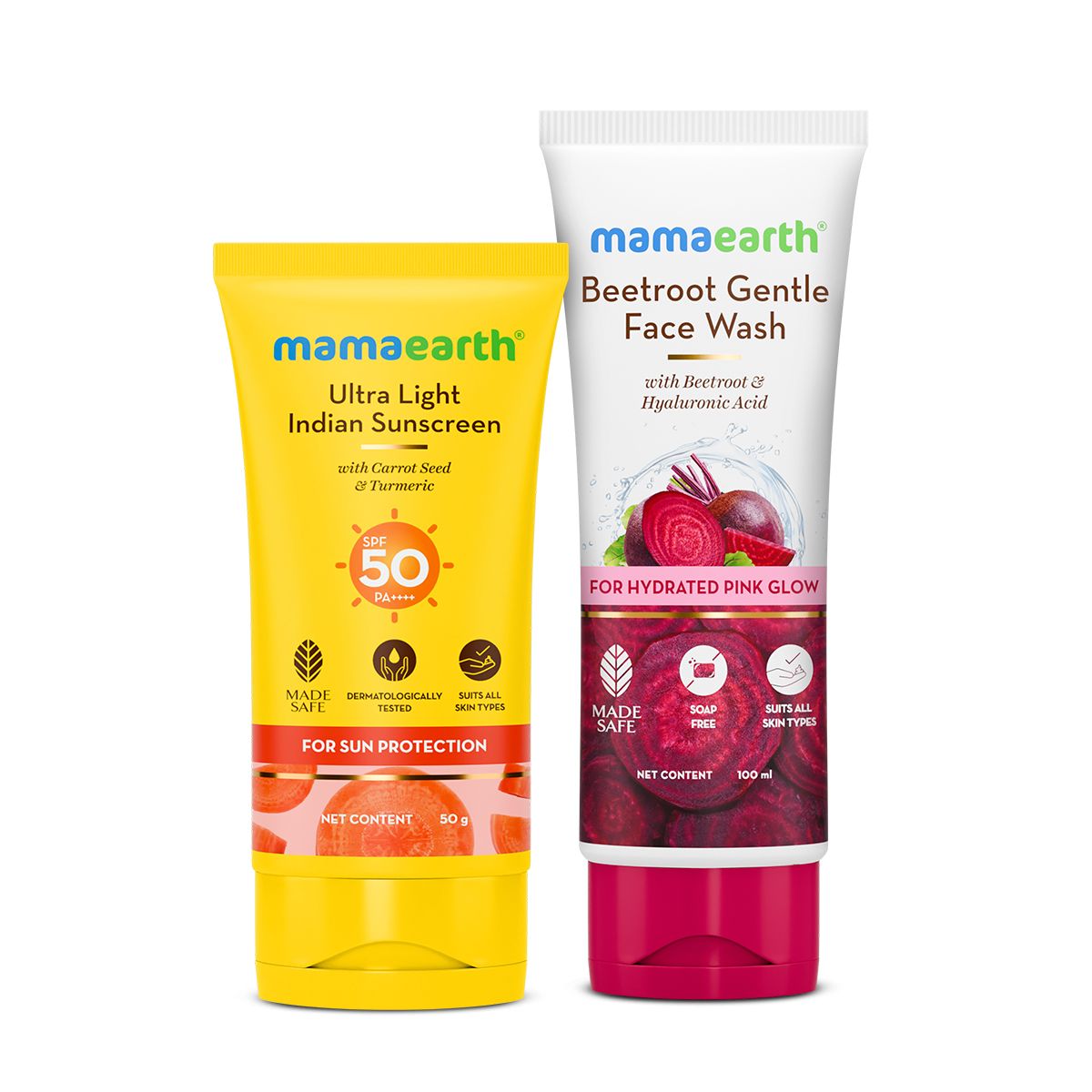 Mamaearth Tan-Free Pink Glow Combo - Buy from Indicrest