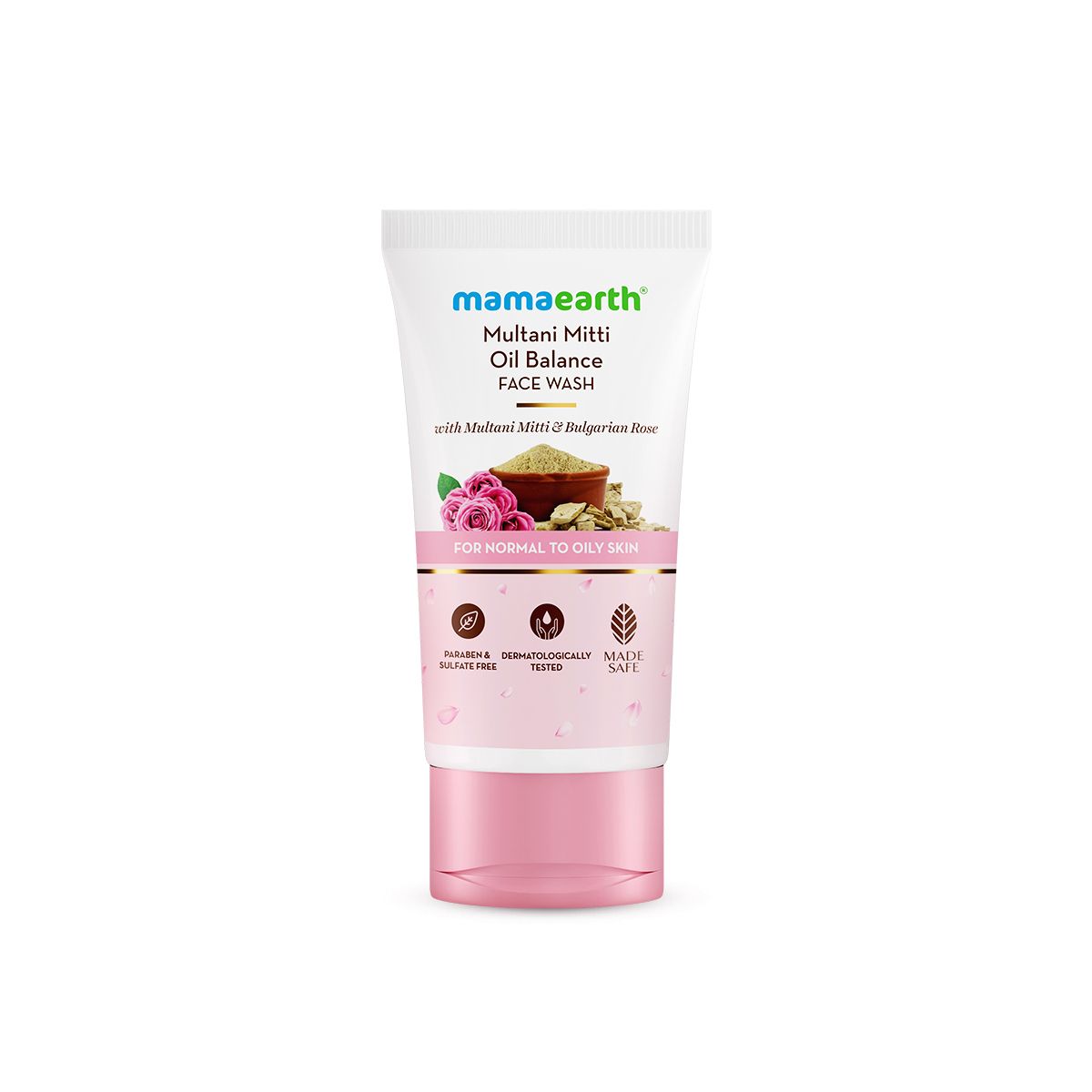 Mamaearth Multani Mitti Oil Balance Face Wash with Multani Mitti & Bulgarian Rose for Normal to Oily Skin, 150ml - Image 7 - Buy from Indicrest