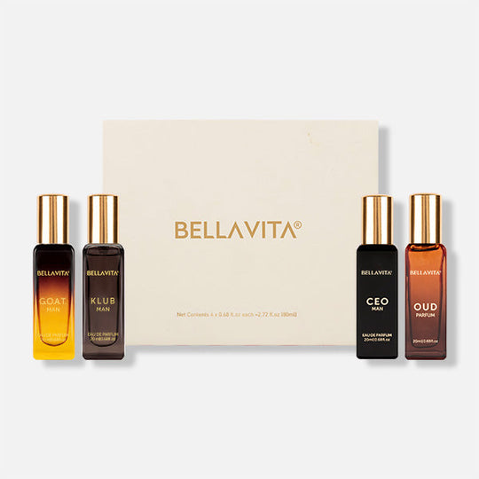 Luxury Perfume Gift Set For Men - 4 x 20ml - Indicrest