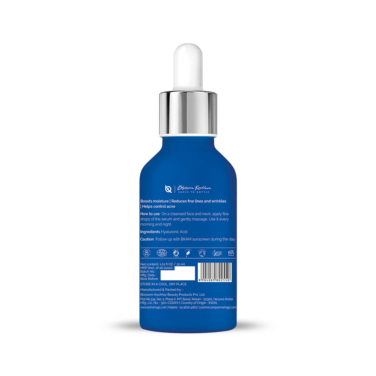 Aroma Magic Hyaluronic Acid Face Serum - Deep Hydration, Reduced Fine Lines, and Acne Control, 30ml - Image 6 - Buy from Indicrest